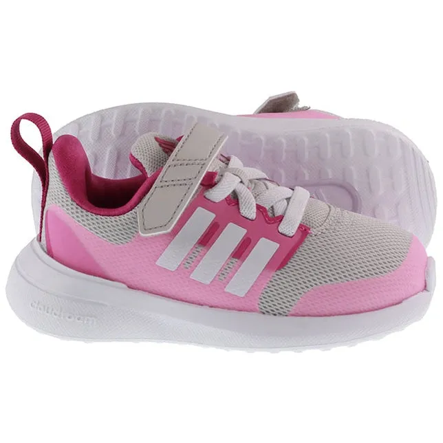 Adidas Infant FortaRun 2.0 Grey Cloud White Beam Pink