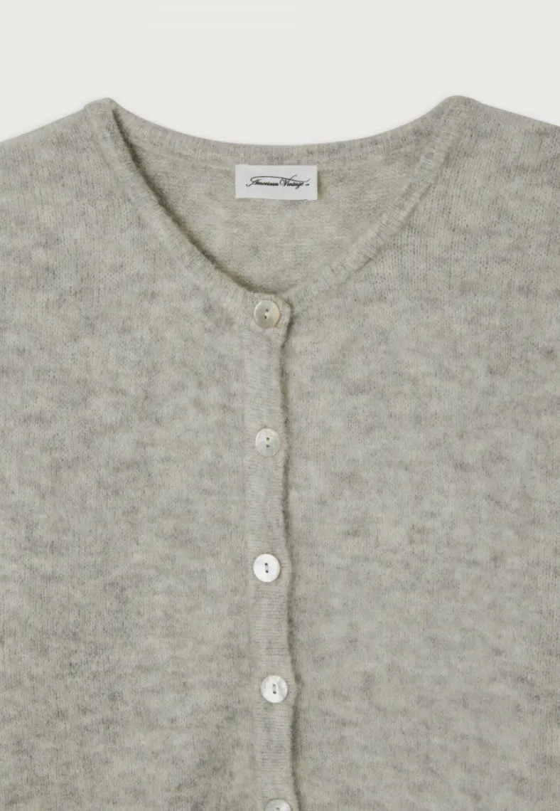American Vintage - Vitow Cardigan - Light Grey
