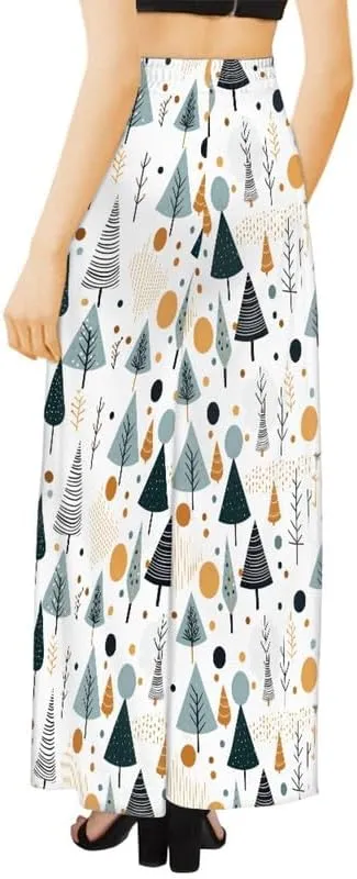 Blood Splatter Women's High Waist Pants Colorful Colorblock Beach Palazzo Long Pant Polka Dot Lounge Pant Trouser