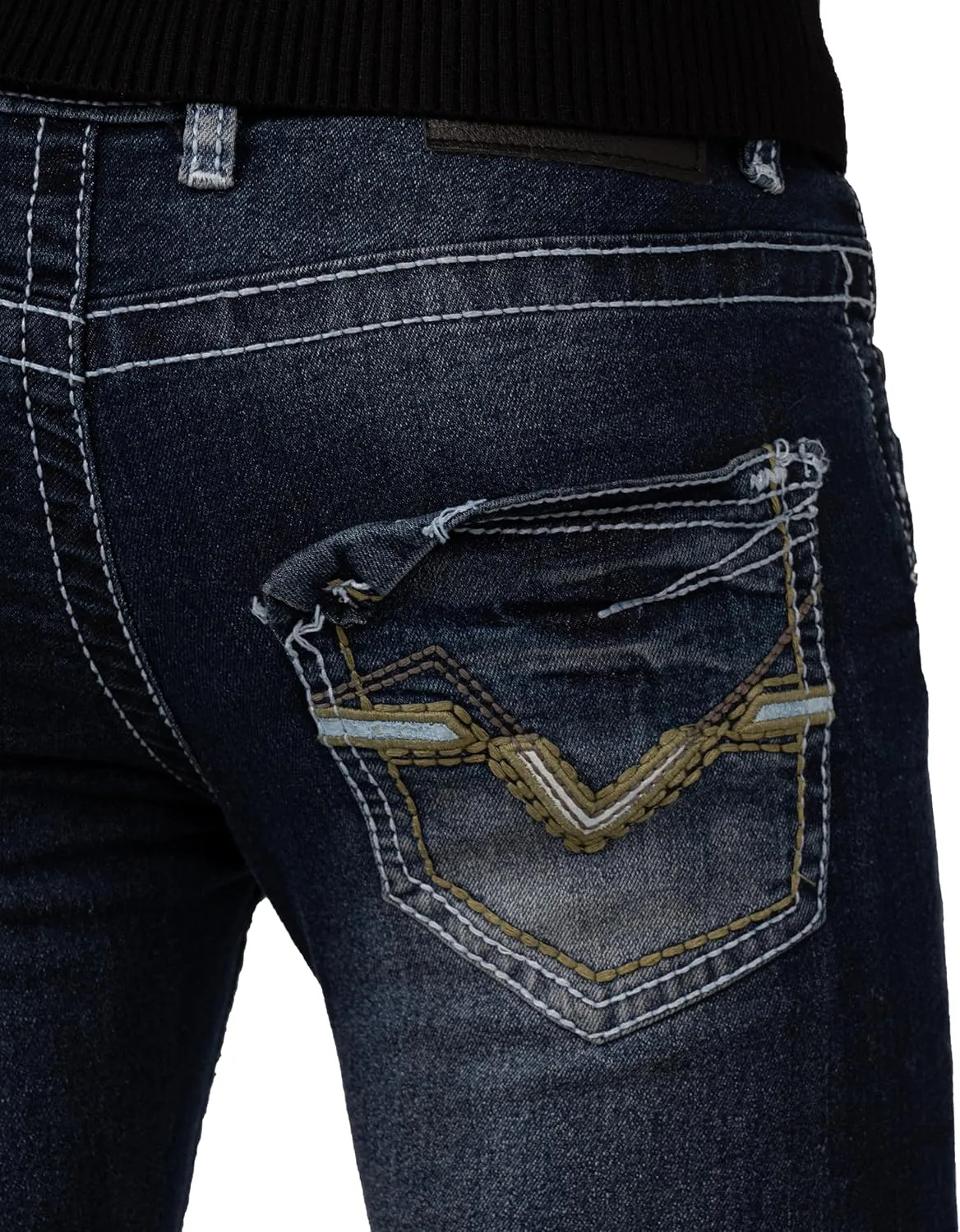 CULTURA Boys Pants (4-20), Big Boy & Little Kids Stretch Slim Fit Jeans for Boys
