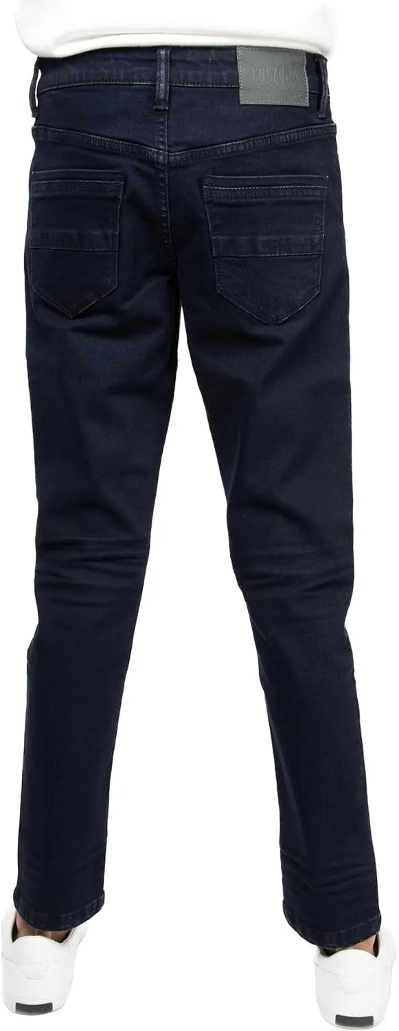 CULTURA Boys Pants (4-20), Big Boy & Little Kids Stretch Slim Fit Jeans for Boys