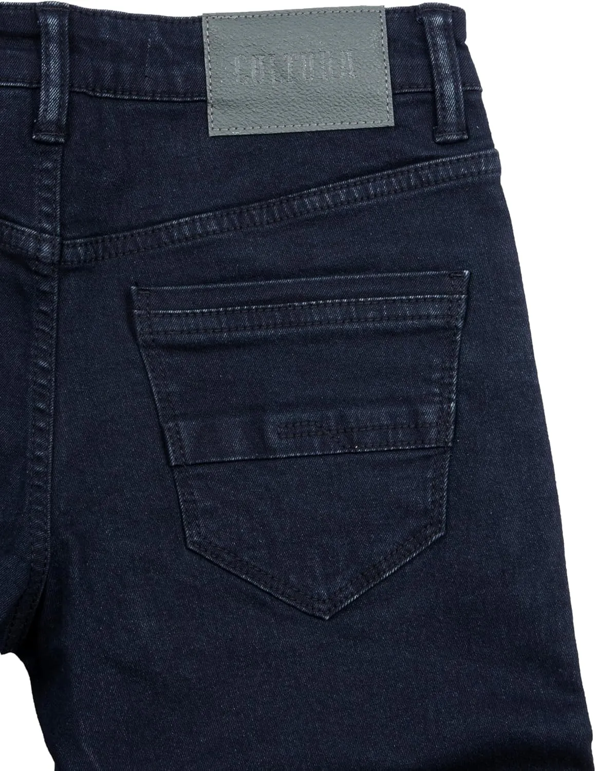 CULTURA Boys Pants (4-20), Big Boy & Little Kids Stretch Slim Fit Jeans for Boys