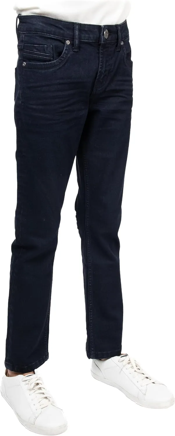 CULTURA Boys Pants (4-20), Big Boy & Little Kids Stretch Slim Fit Jeans for Boys