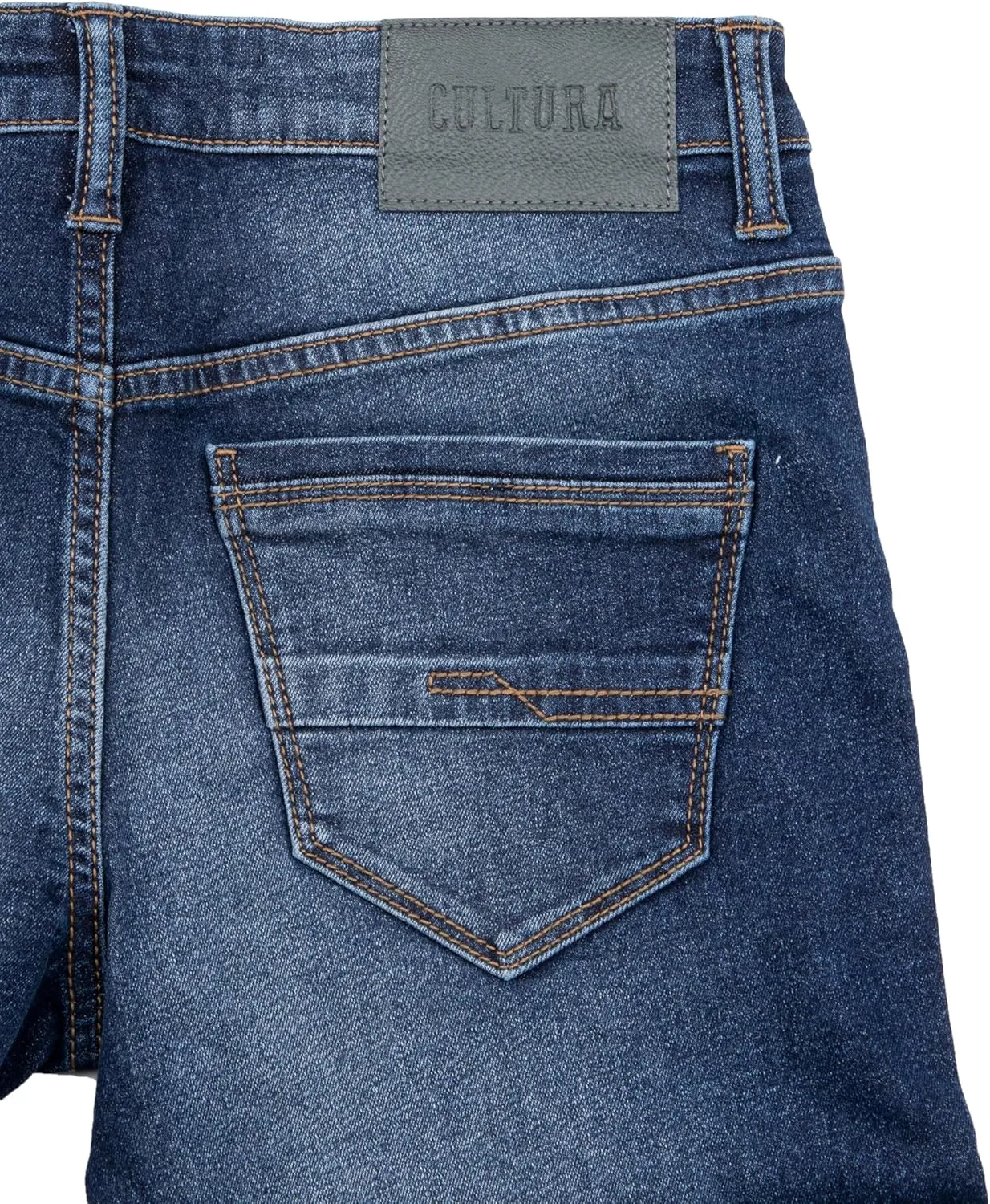 CULTURA Boys Pants (4-20), Big Boy & Little Kids Stretch Slim Fit Jeans for Boys