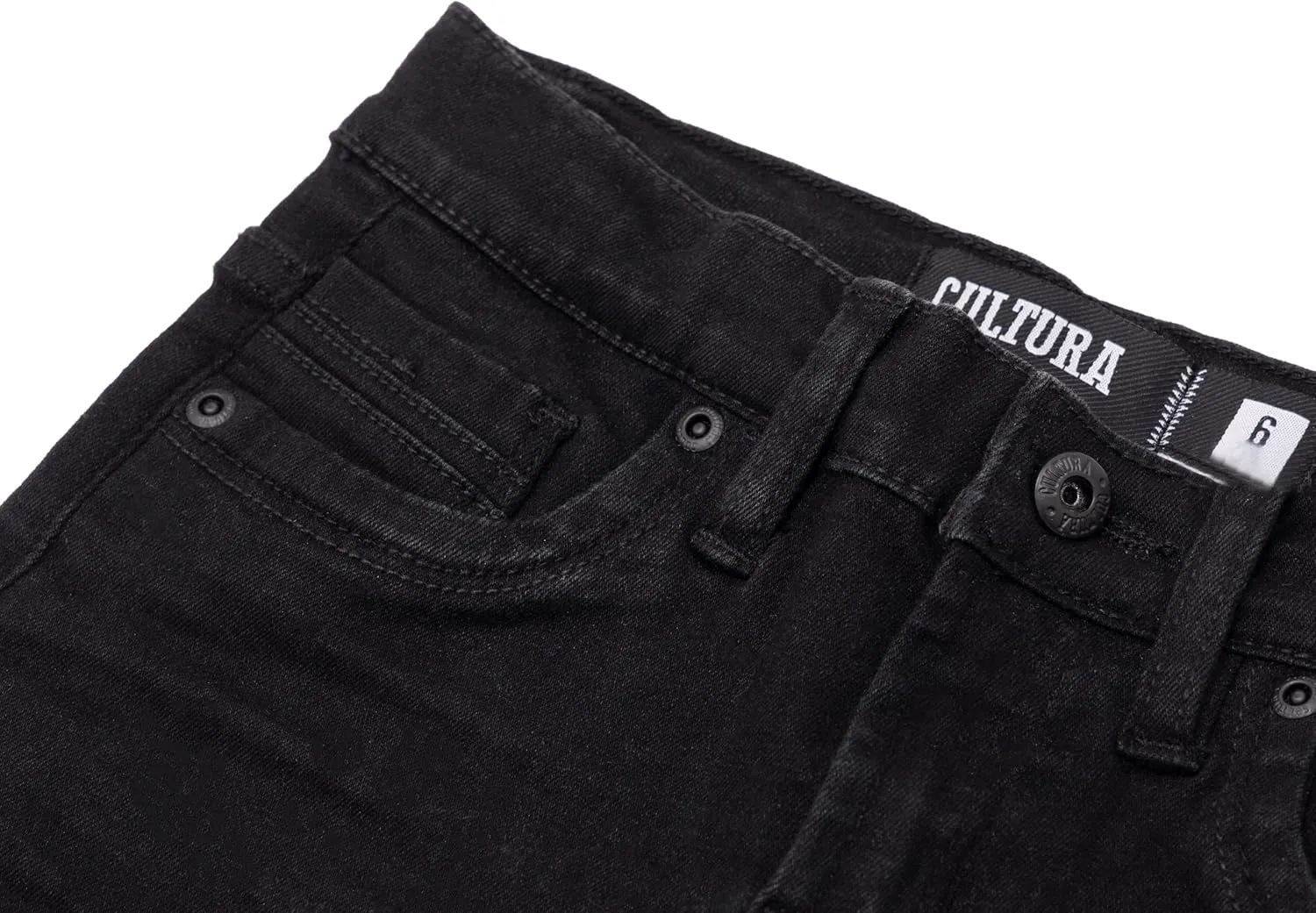 CULTURA Boys Pants (4-20), Big Boy & Little Kids Stretch Slim Fit Jeans for Boys