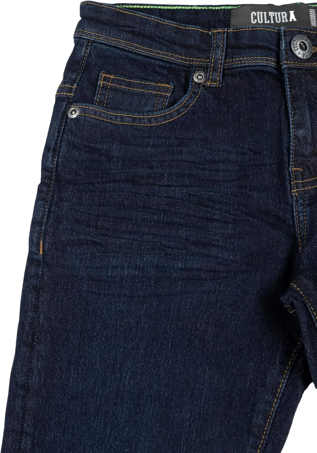 CULTURA Boys Pants (4-20), Big Boy & Little Kids Stretch Slim Fit Jeans for Boys