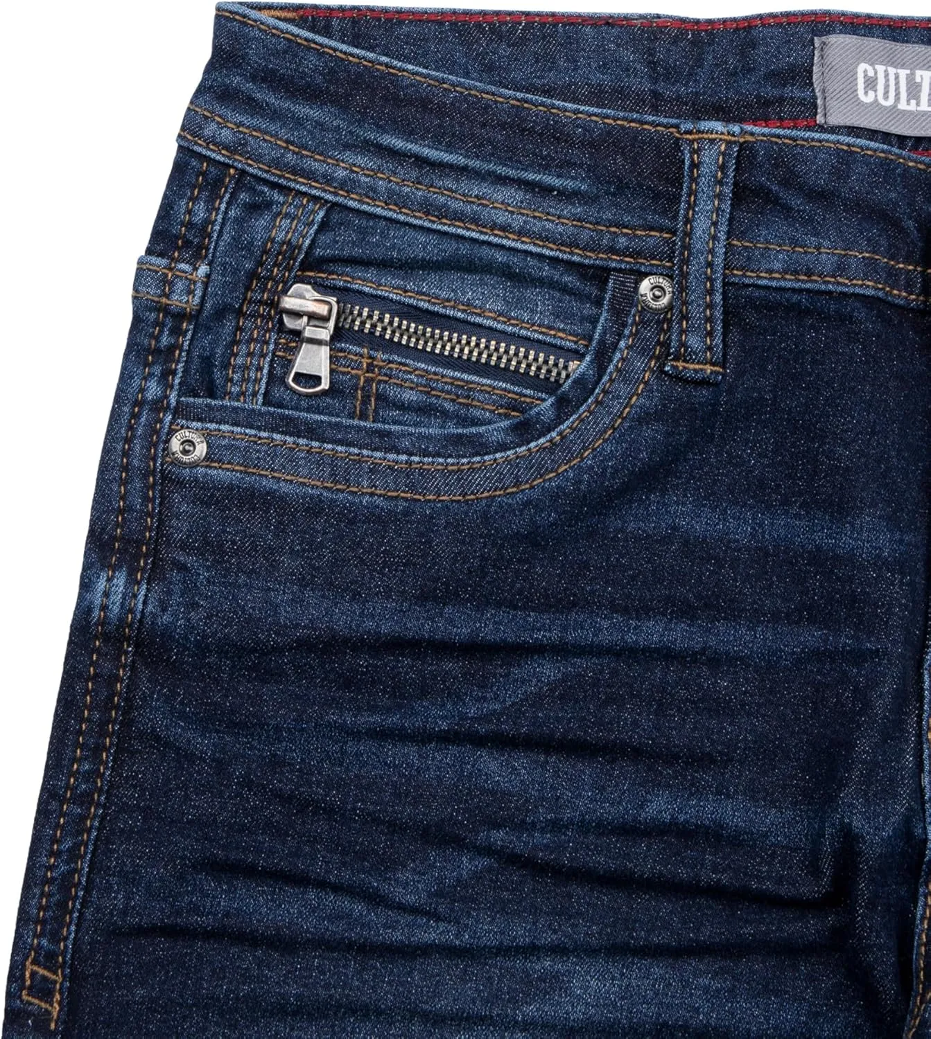 CULTURA Boys Pants (4-20), Big Boy & Little Kids Stretch Slim Fit Jeans for Boys