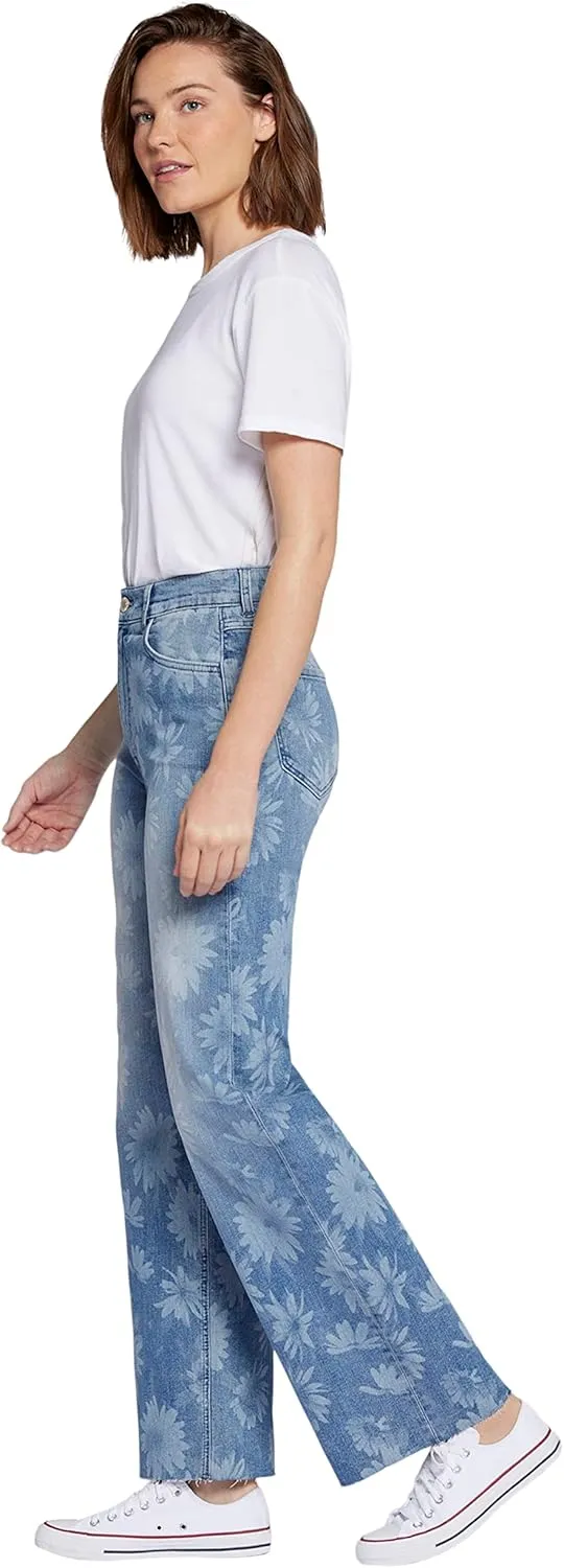 Current/Elliott Womens The Navigator Wide Leg Pant  High Rise Denim for Women