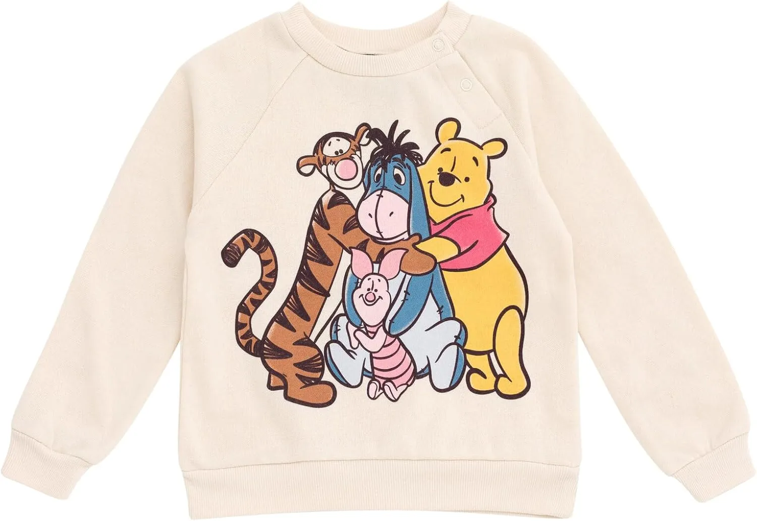 Disney Winnie the Pooh Mickey Mouse Fleece Sweatshirt and Pants Outfit Set Newborn to Toddler Sizes (Newborn - 5T)