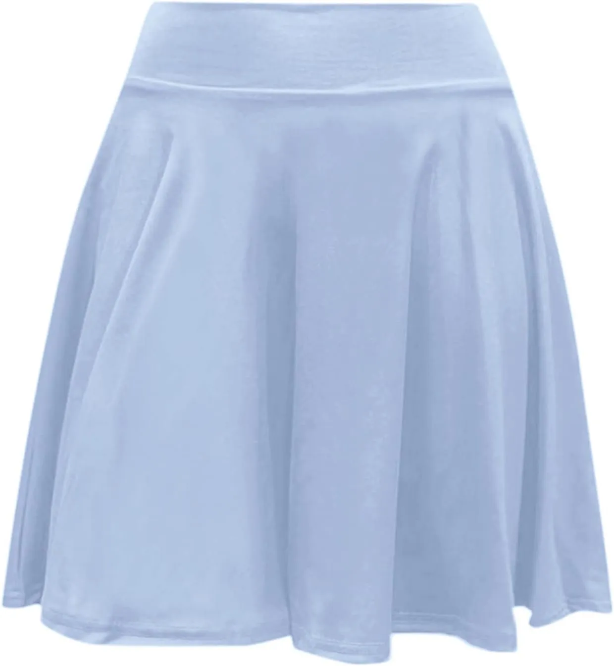High Waist Skorts for Women Flared Mini Skirt with Shorts Workout Tennis Casual Activewear Skirts Trendy
