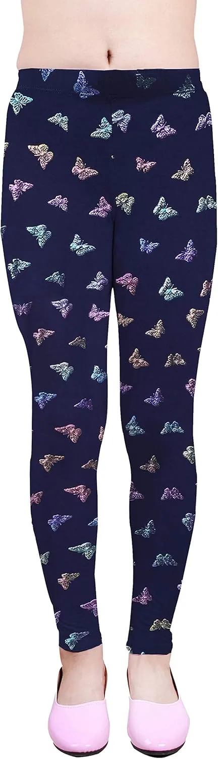 IRELIA Girls Leggings 3 Pack Modal Size 4-16 Stretchy Pants