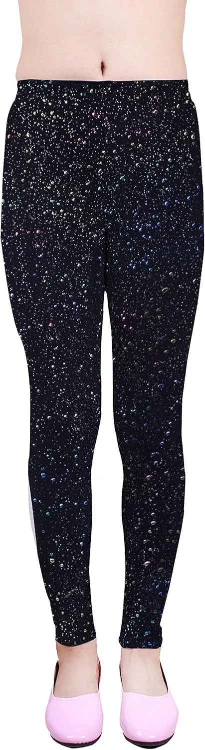 IRELIA Girls Leggings 3 Pack Modal Size 4-16 Stretchy Pants