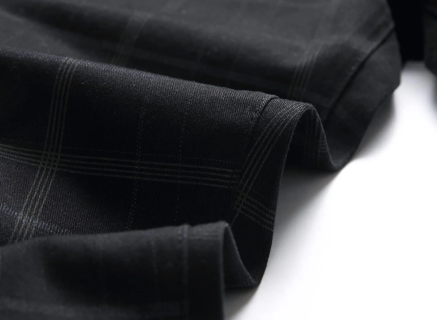 JE&NS Men's Stretch Slim Fit Flat-Front Casual Skinny Chinos Plaid Dress Pants