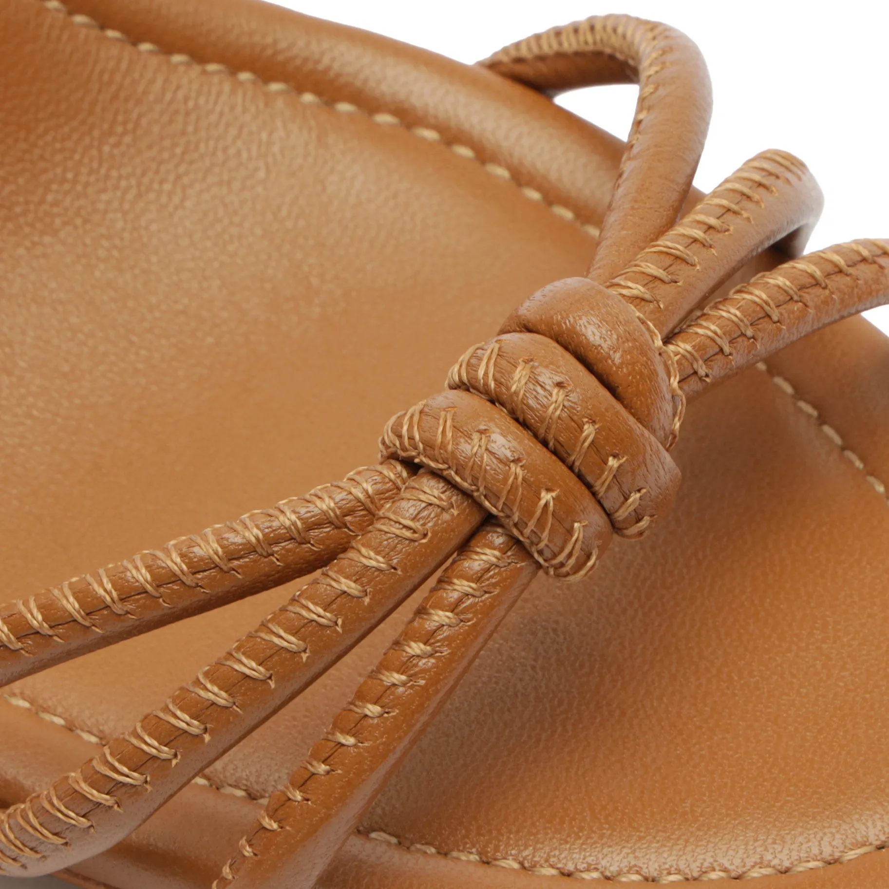 Kate High Block Leather Sandal