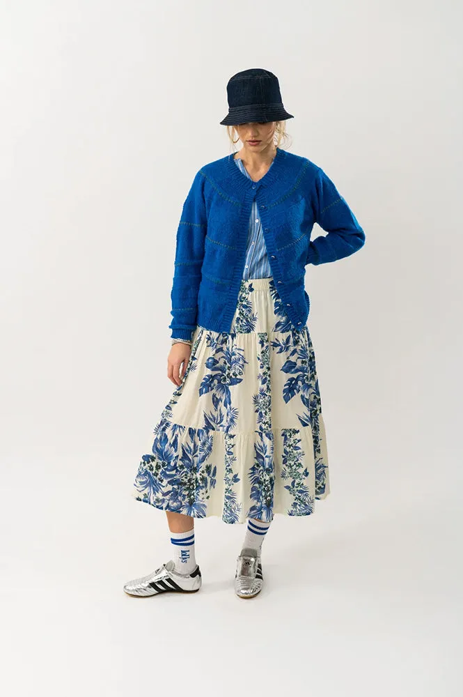 Lolly's Laundry Jork Neon Blue Cardigan