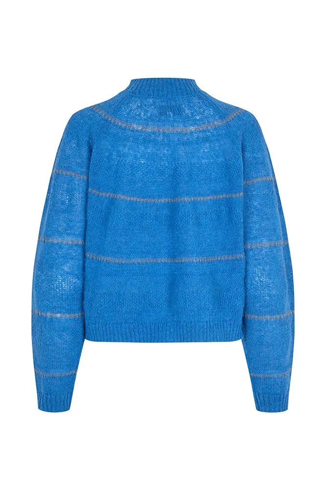 Lolly's Laundry Jork Neon Blue Cardigan