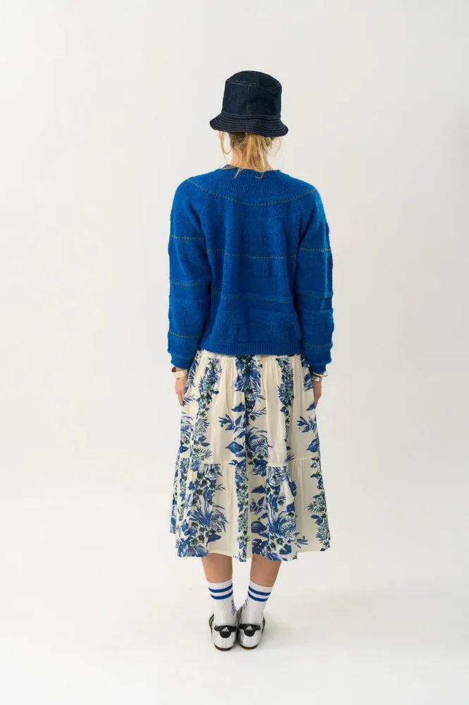 Lolly's Laundry Jork Neon Blue Cardigan