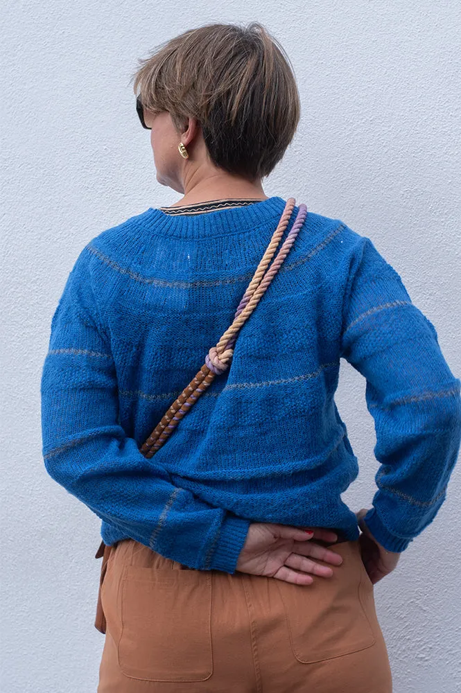 Lolly's Laundry Jork Neon Blue Cardigan