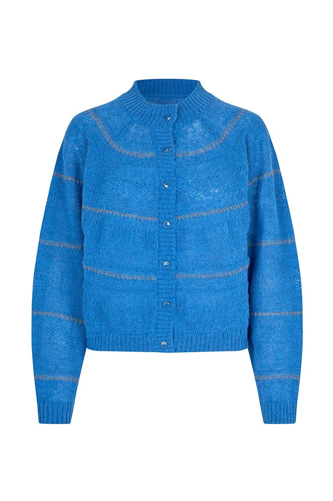 Lolly's Laundry Jork Neon Blue Cardigan