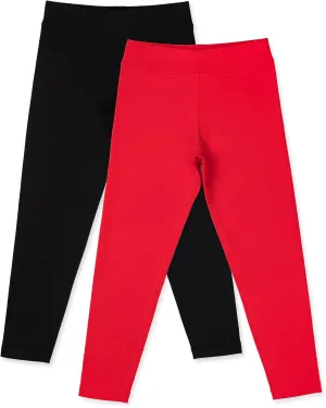 Lucky & Me | Kylie Organic Cotton Girls Leggings | 2-Pack