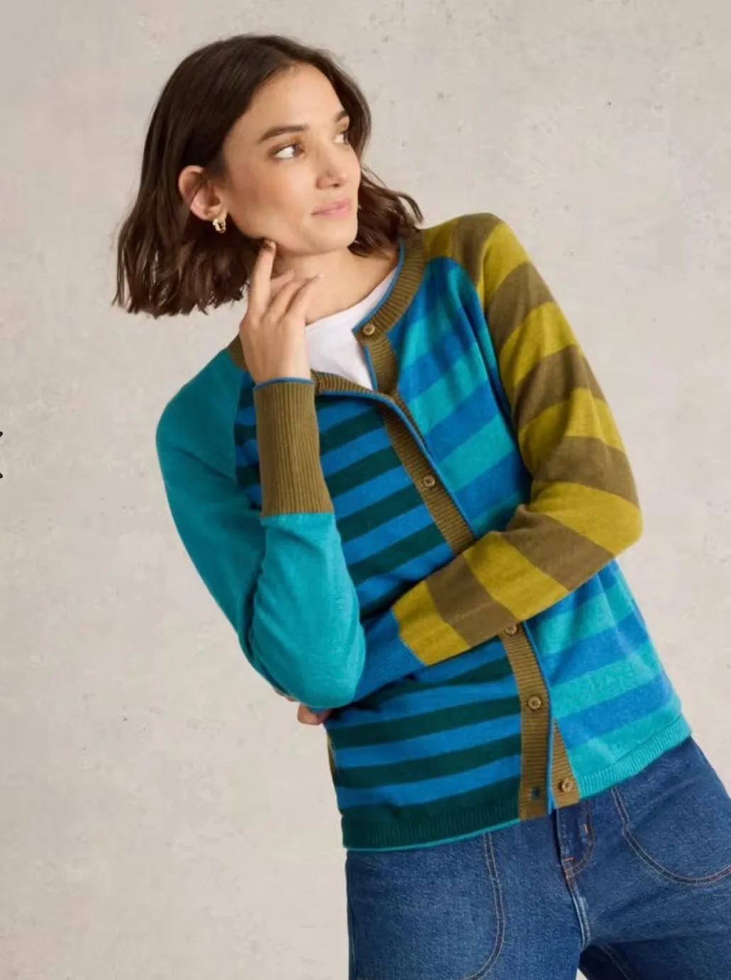 Lulu Striped Cardigan