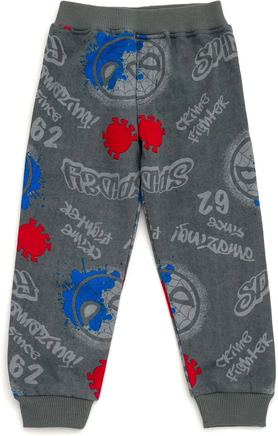 Marvel Spidey and His Amazing Friends Fleece Sweatshirt and Jogger Pants Outfit Set Toddler to Big Kid Sizes (2T - 14-16)