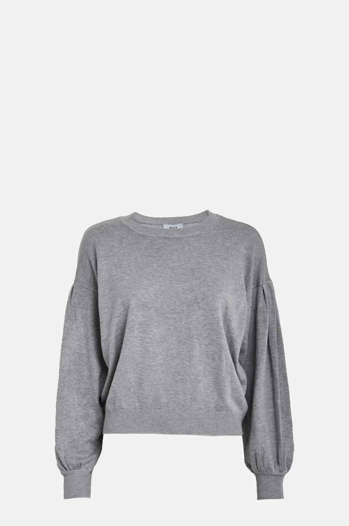 Melea Knit Pullover Light Grey Melange