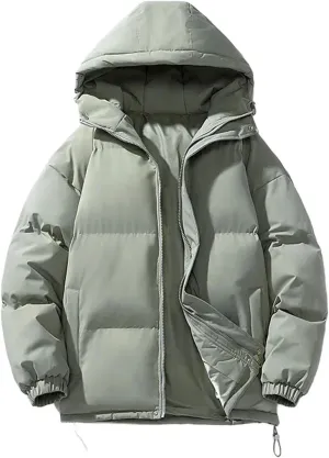 Men Winter Parkas Cotton-padded Coats Men Puffer jacketrs Outdoor Hooded Coat Thick Warm Coat Men jacketr