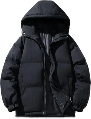 Men Winter Parkas Cotton-padded Coats Men Puffer jacketrs Outdoor Hooded Coat Thick Warm Coat Men jacketr
