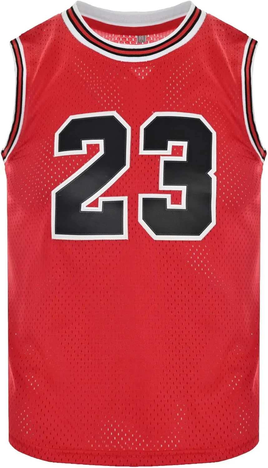 Men's Basketball Jerseys 90s Classic Legends Jersey #23 Basketball Vest Shirt Quick Dry Breathable