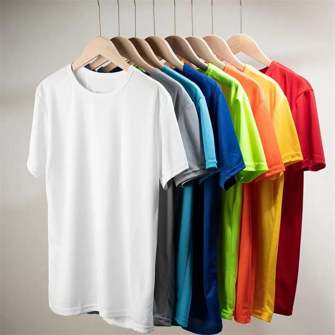 Mens Quick Dry Short Sleeve Sports T Shirt Breathable Gym Running Fitness Workout Jersey Multicolor Activewear