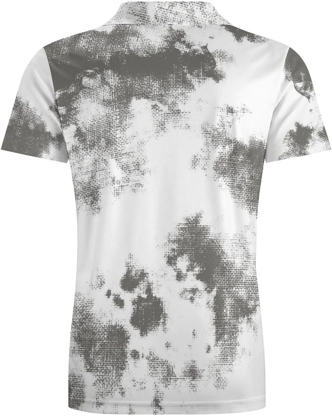 Men's Tie Dye Graphics Polo Shirts Short Sleeve Cool Golf Shirt Quick-Dry Activewear Polos