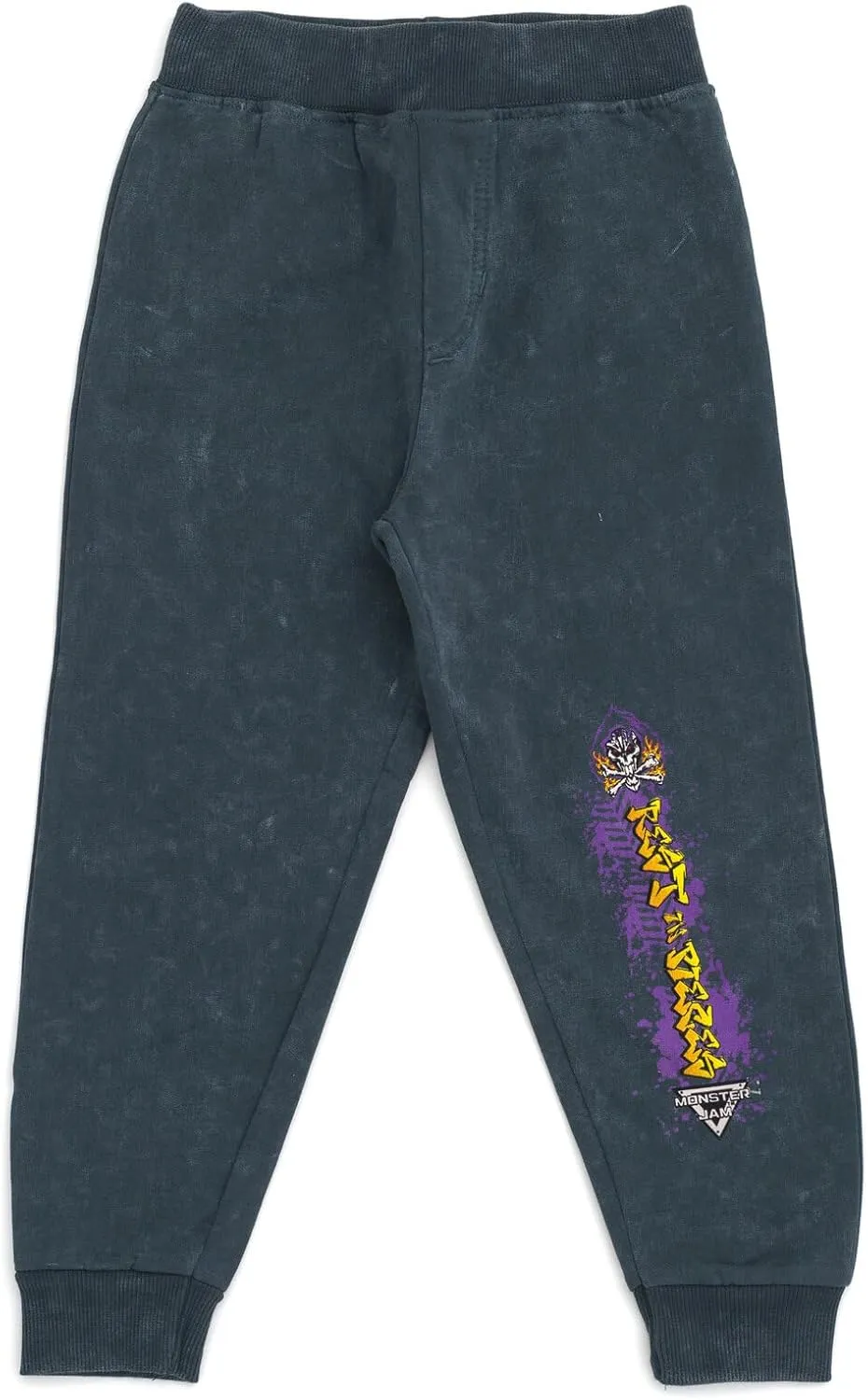 Monster Jam Fleece Sweatshirt and Jogger Pants Outfit Set Toddler to Big Kid Grave Digger
