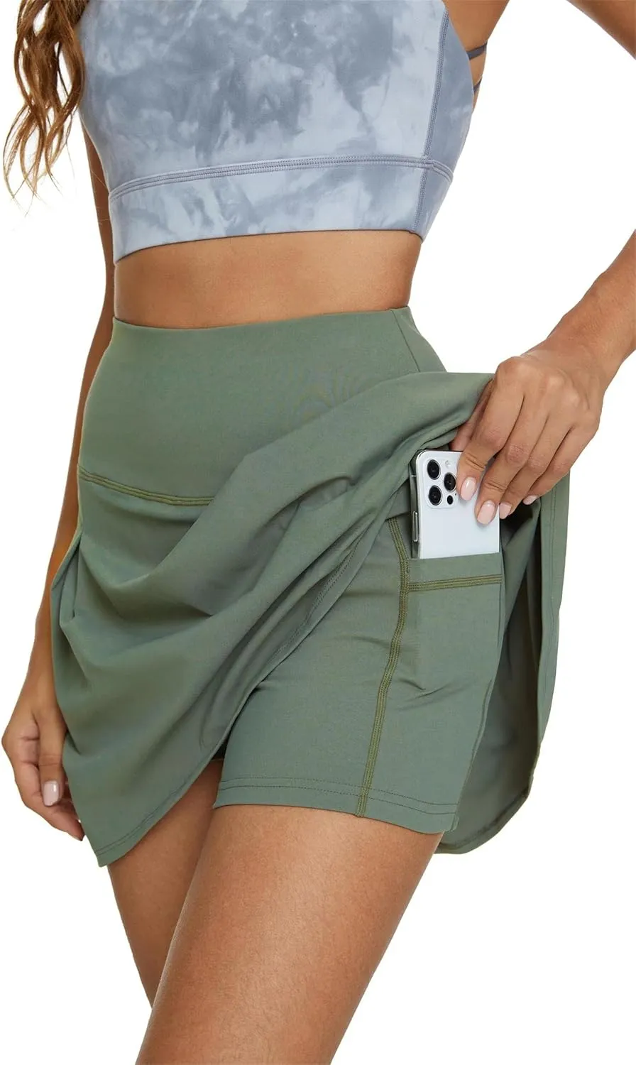 Munvot Tennis Skirts Athletic Golf Skorts Lightweight Activewear Skirt for Running Tennis Golf Workout Walking Casual