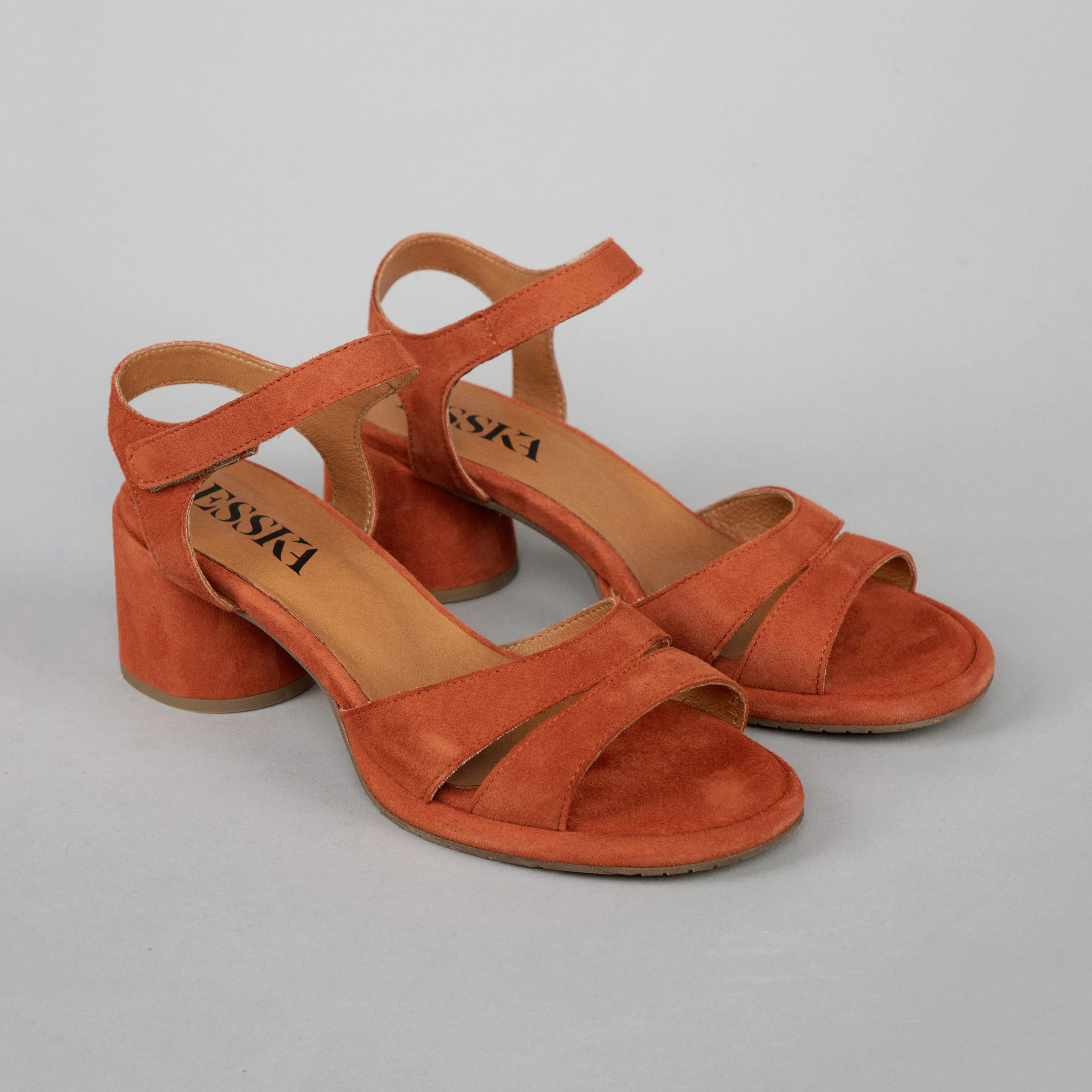 Olivia Rust Suede