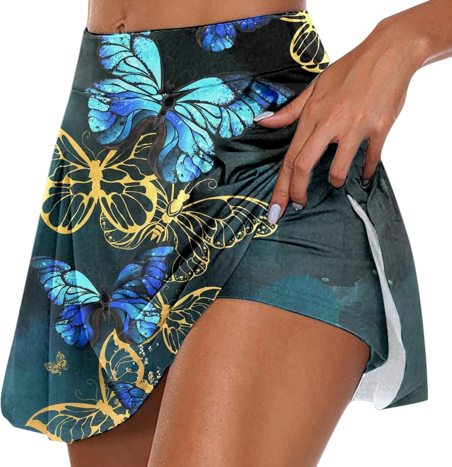 Pleated Tennis Skirts for Women Shorts High Waist Athletic Golf Skorts Activewear Running Workout Sports Skirt