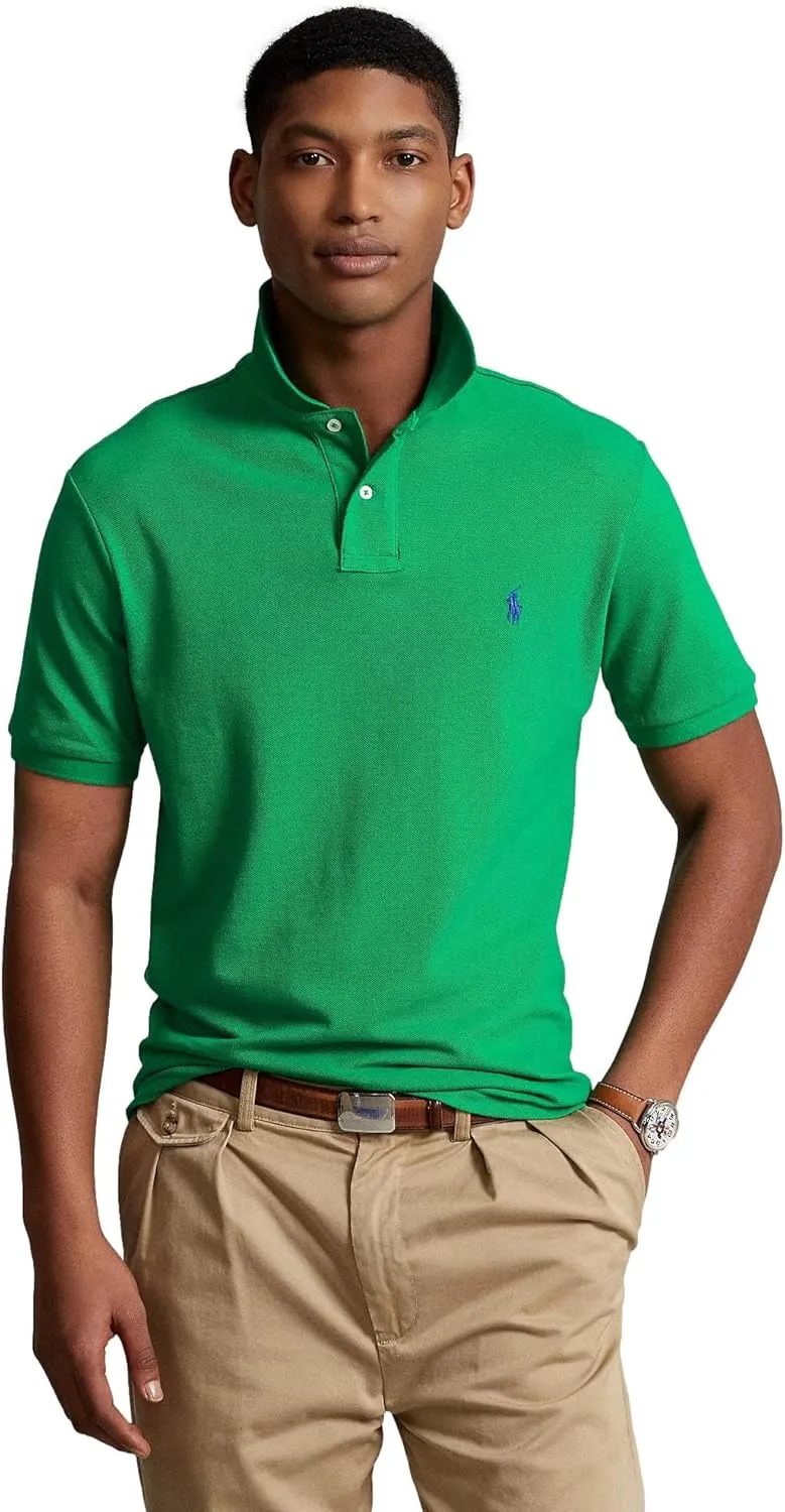 Polo Ralph Lauren Men's Custom Slim Fit Iconic Mesh Polo