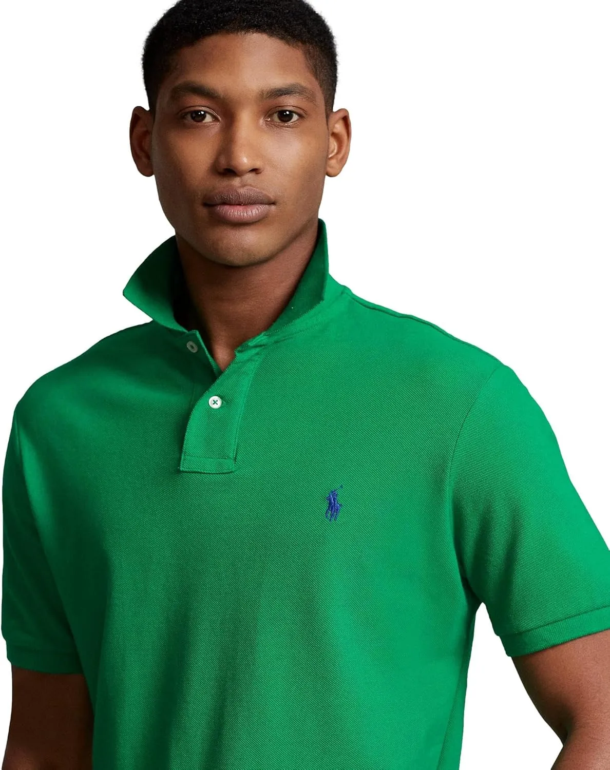 Polo Ralph Lauren Men's Custom Slim Fit Iconic Mesh Polo