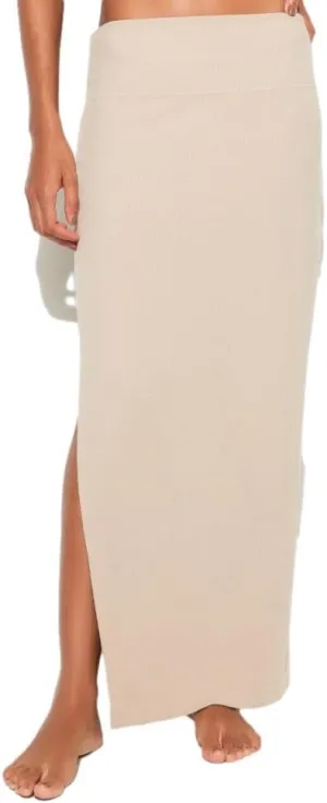 Spiritual Gangster Women's Raquel Rib Maxi Skirt