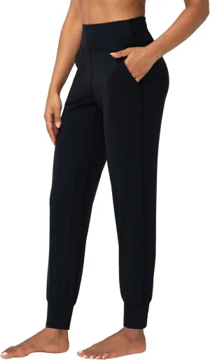 Sunzfly Women High Waisted Joggers with Pockets Buttery Soft Athletic Leggings Workout Lounge Pants for Running Gym Yoga