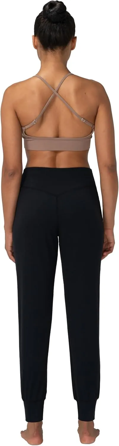 Sunzfly Women High Waisted Joggers with Pockets Buttery Soft Athletic Leggings Workout Lounge Pants for Running Gym Yoga