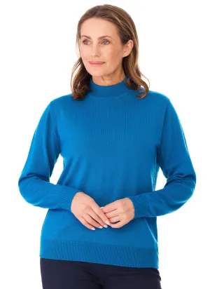 TAYENE TURTLE NECK - BLUE