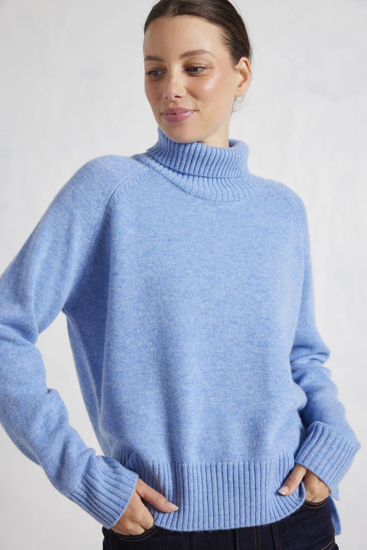 Toastie Polo in Dusty Denim
