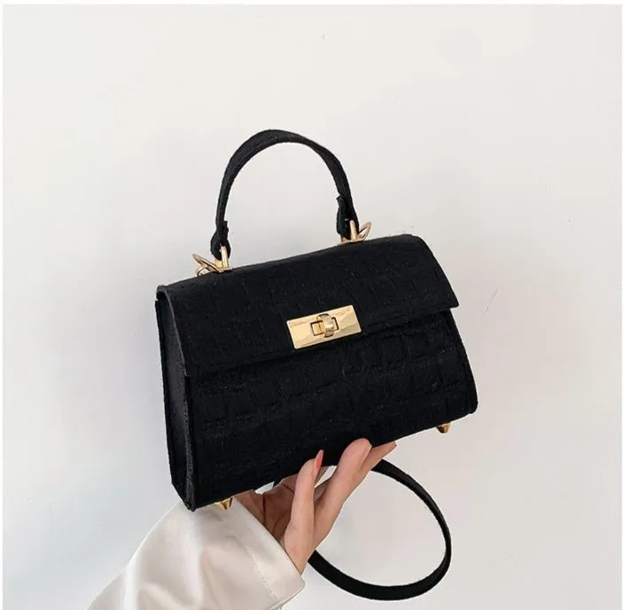 Wavy Textured Handbags