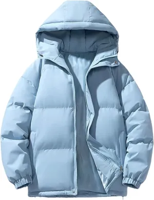Winter Parkas Men Cotton-Padded Coats Men Puffer Jackets Outdoor Hooded Coat Casual Windbreaker Thick Warm Men Jacket