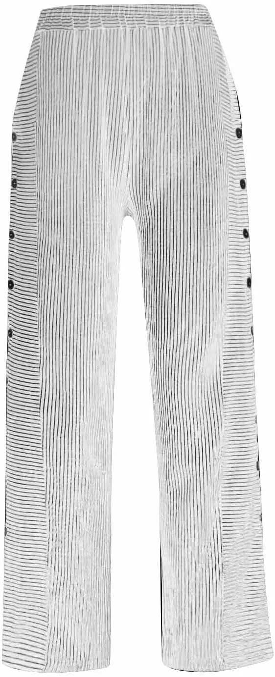 Women Linen Palazzo Pants Summer Boho Wide Leg High Waist Casual Lounge Pant Beach Travel Vacation Outfits