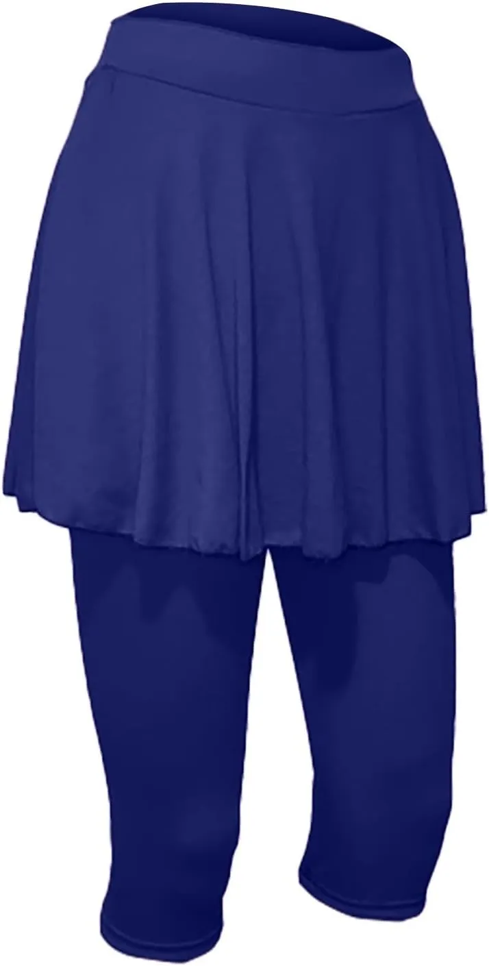 Women Quick Dry Tennis Skirts High Waisted Running Golf Athletic Skorts with Leggings Workout Gym Activewear Pants