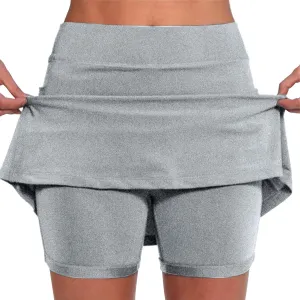 Women's Mini Tennis Skirt with Shorts 2025 Athletic Workout Cute Golf Skorts Trendy Summer Gym Clothes for Casual